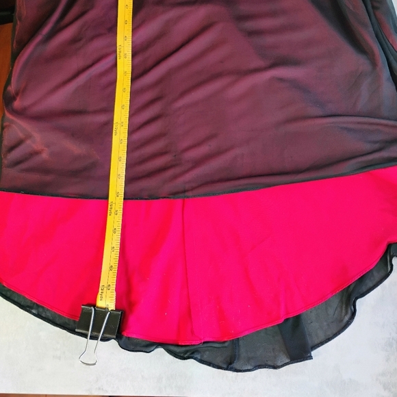 Vintage Zum Zum Prom Dress Maxi Gown Juniors 9 Whimsigoth Butterfly 90s Goth - Picture 14 of 16